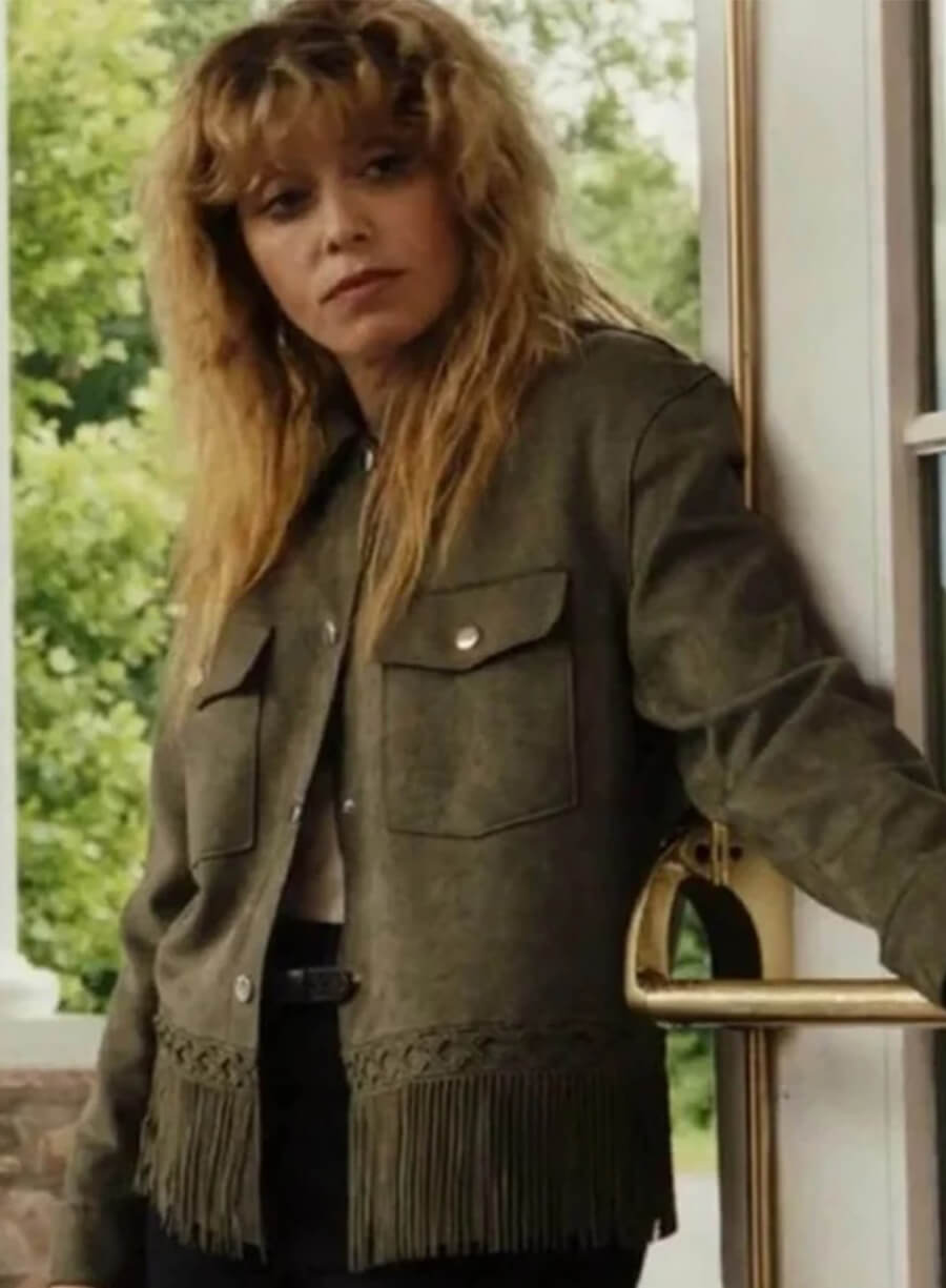  Poker Face Charlie Cale  Fringe Green Jacket