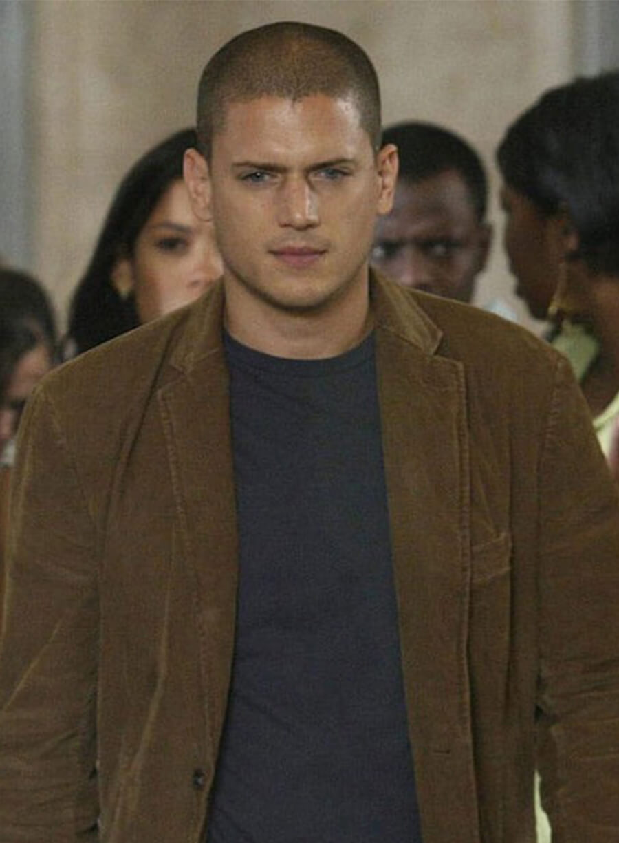 Prison Break Michael Scofield Brown Blazer Coat
