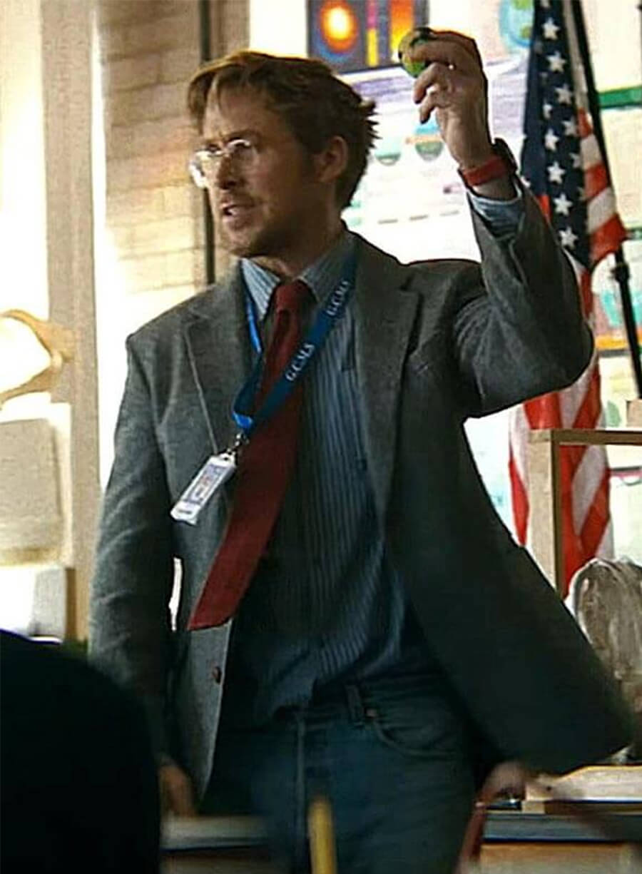 Project Hail Mary 2026 Ryan Gosling Grey Wool Blazer Coat