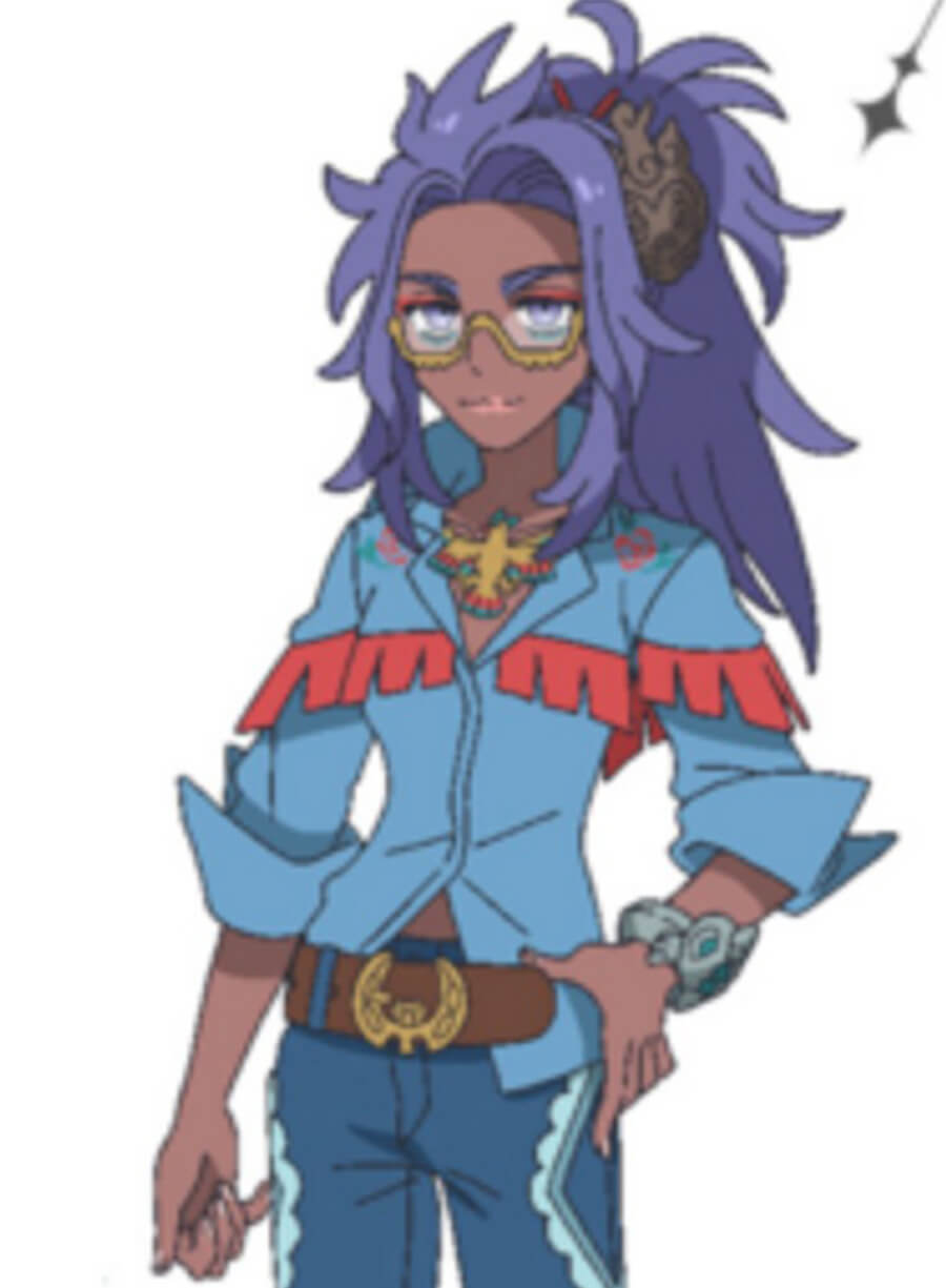 Raifort  Pokémon Horizons The Series Blue Jacket