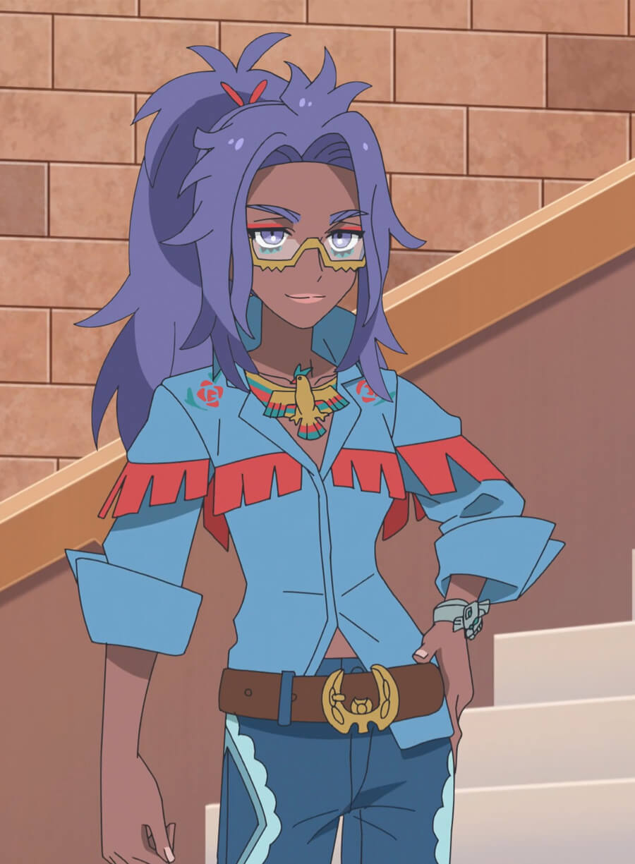 Raifort  Pokémon Horizons The Series Blue Jacket