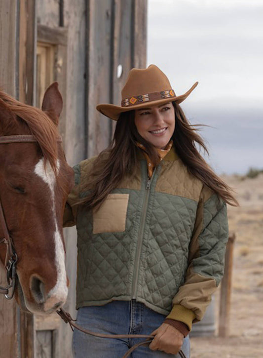 Ransom Canyon 2025 Minka Kelly Quinn Quilted Jacket