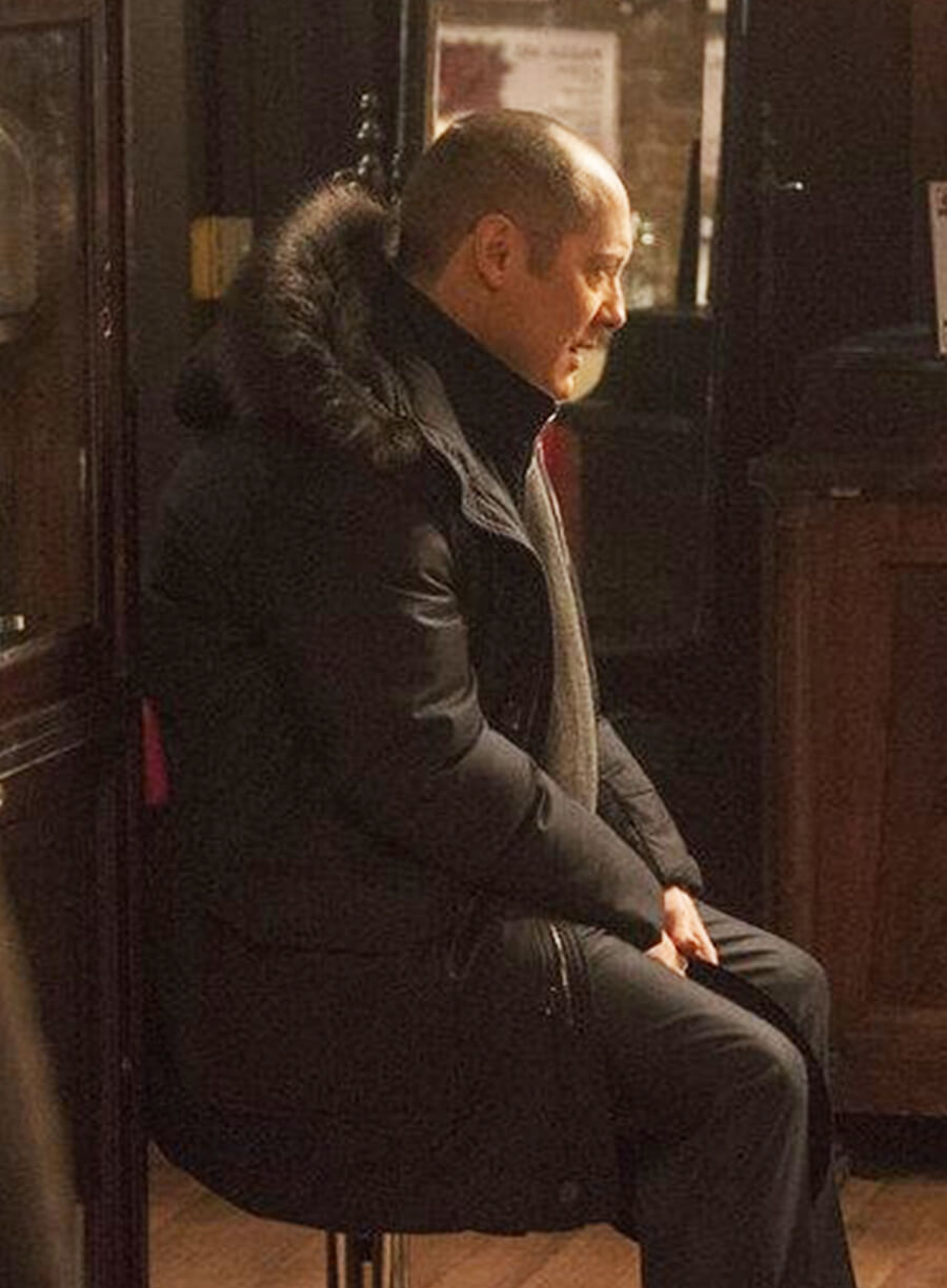 Raymod Red Reddingt The Blacklist S02 Black Parka Jacket
