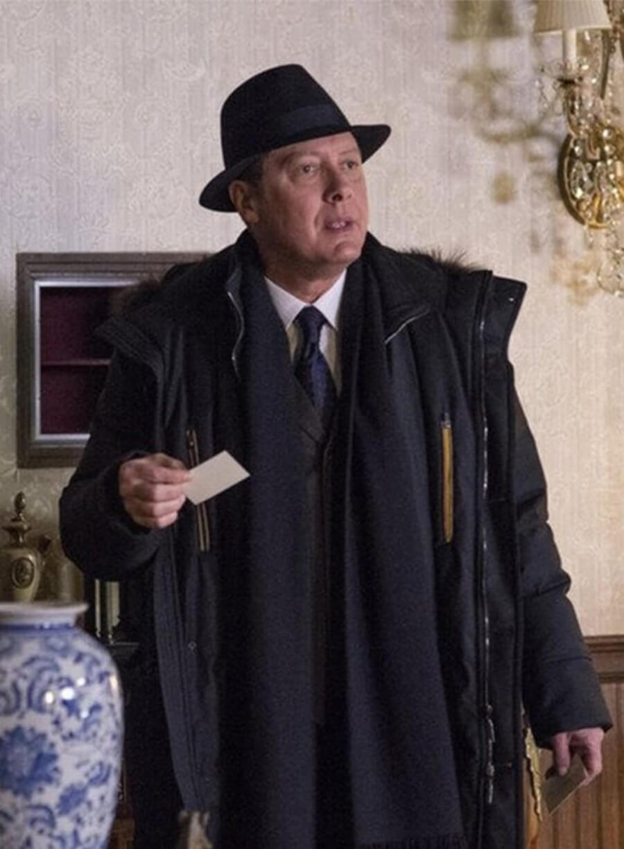 Raymod Red Reddingt The Blacklist S02 Black Parka Jacket