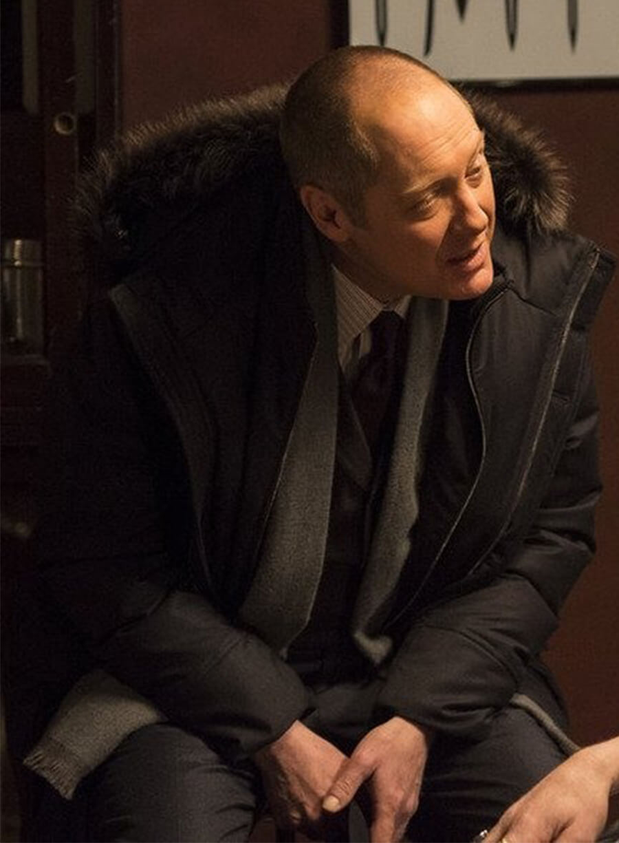 Raymod Red Reddingt The Blacklist S02 Black Parka Jacket