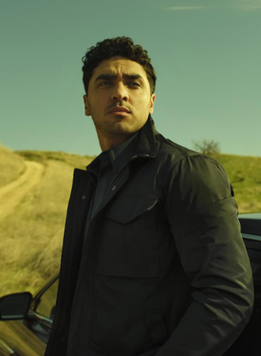 Raymond Waters The Old Man Black Cotton Jacket