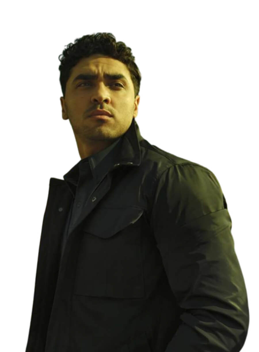 Raymond Waters The Old Man Black Cotton Jacket