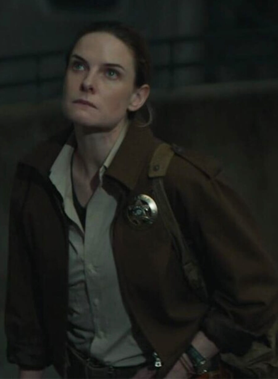 Rebecca Ferguson Silo Juliette Nichols Brown Uniform Jacket