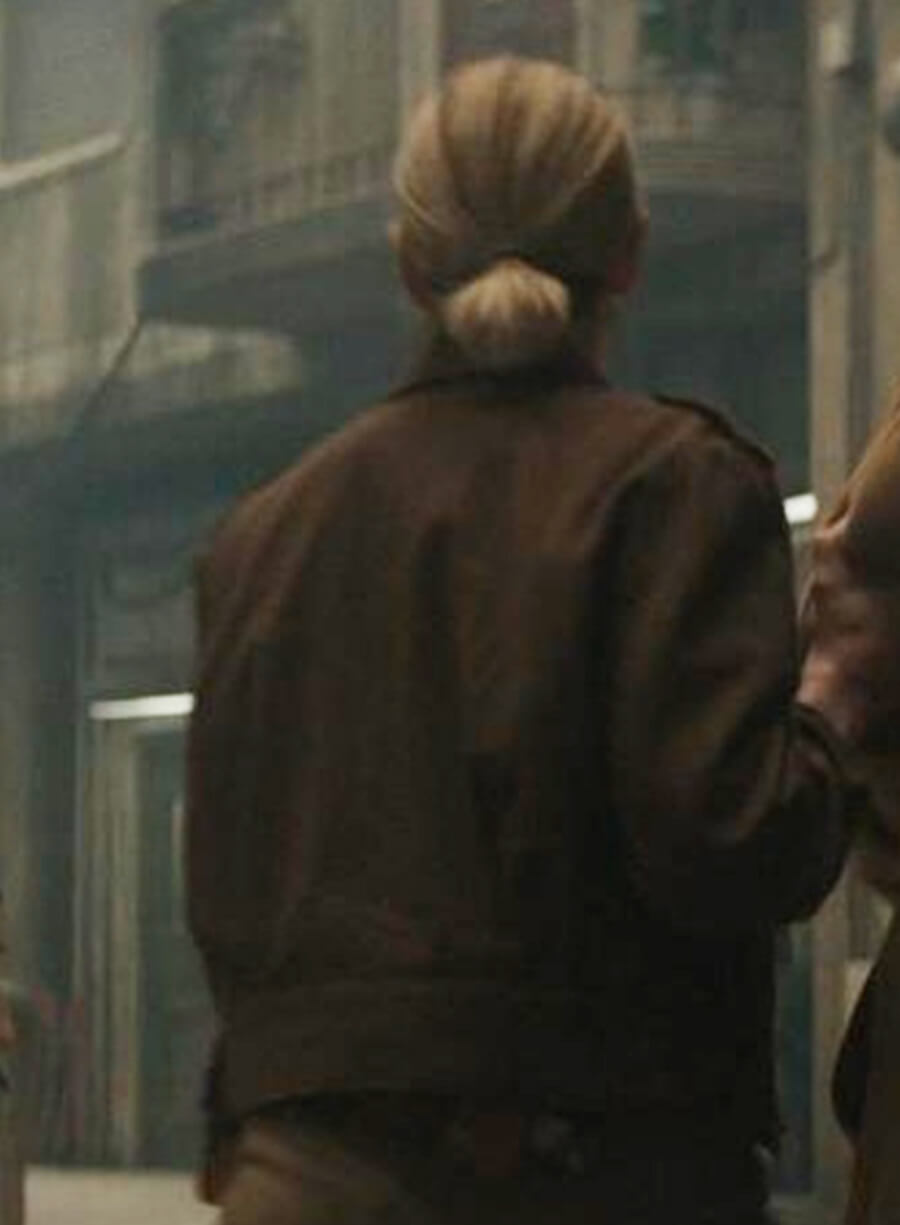 Rebecca Ferguson Silo Juliette Nichols Brown Uniform Jacket