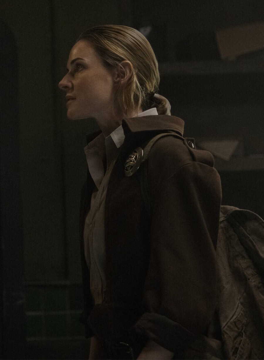 Rebecca Ferguson Silo Juliette Nichols Brown Uniform Jacket