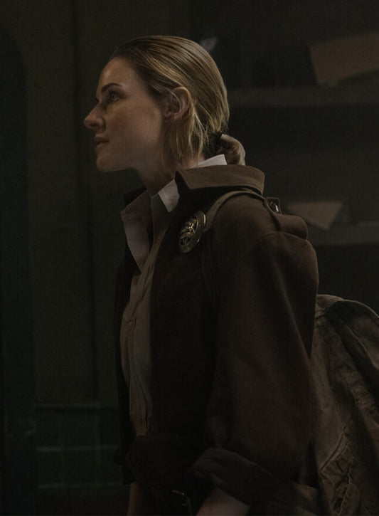 Rebecca Ferguson Silo Juliette Nichols Brown Uniform Jacket