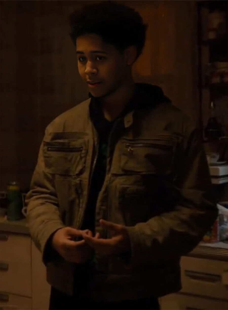 Rhenzy Feliz The Penguin Victor Green Cotton Jacket