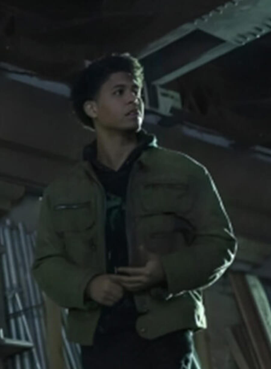 Rhenzy Feliz The Penguin Victor Green Cotton Jacket
