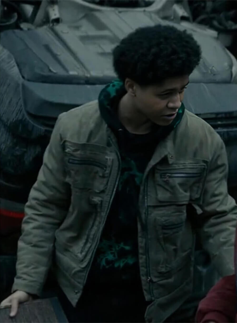 Rhenzy Feliz The Penguin Victor Green Cotton Jacket