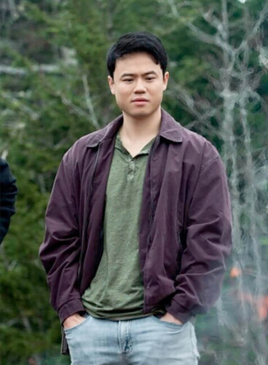 Ricky He From S02 Kenny Purple Jacket