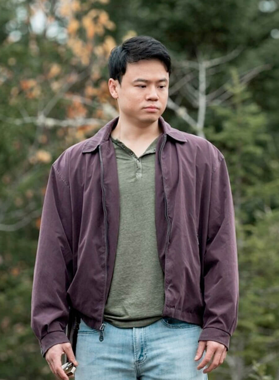 Ricky He From S02 Kenny Purple Jacket