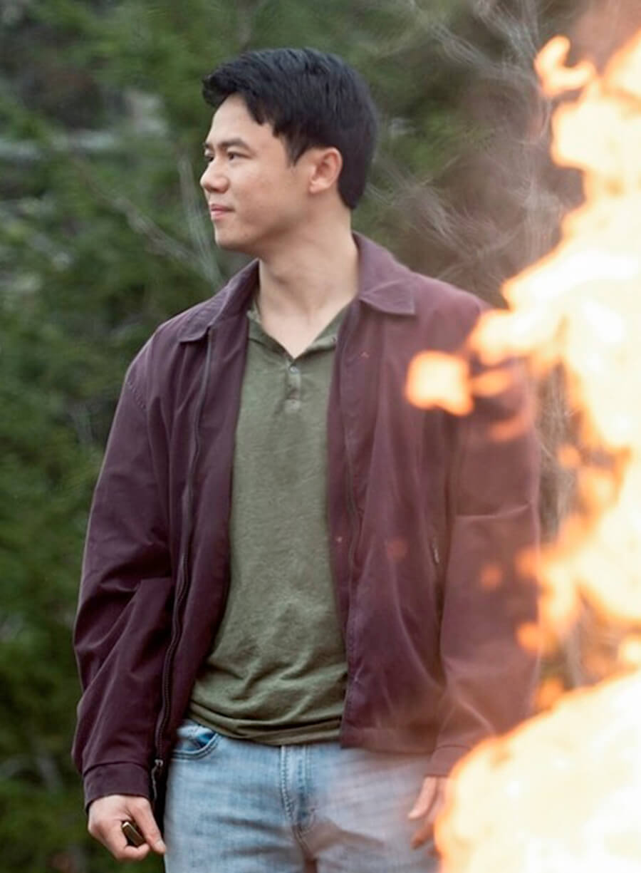 Ricky He From S02 Kenny Purple Jacket
