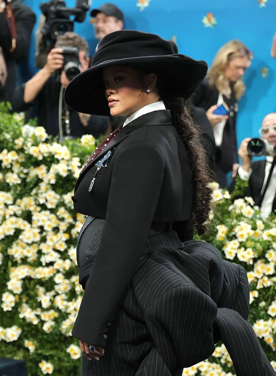 Rihanna Met Gala 2025 Cropped Blazer
