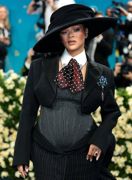 Rihanna Met Gala 2025 Cropped Blazer