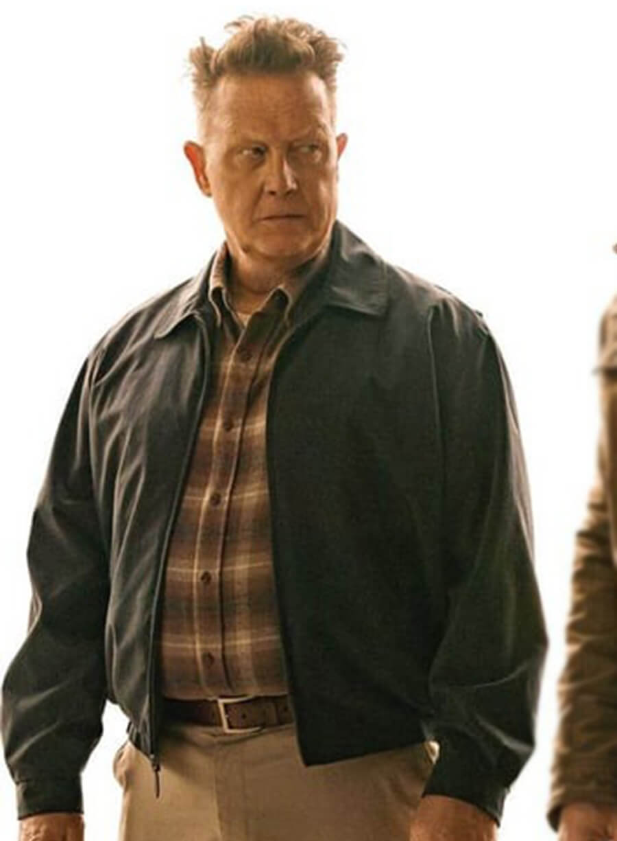 Robert Patrick Peacemaker Auggie Smith White Dragon Jacket 