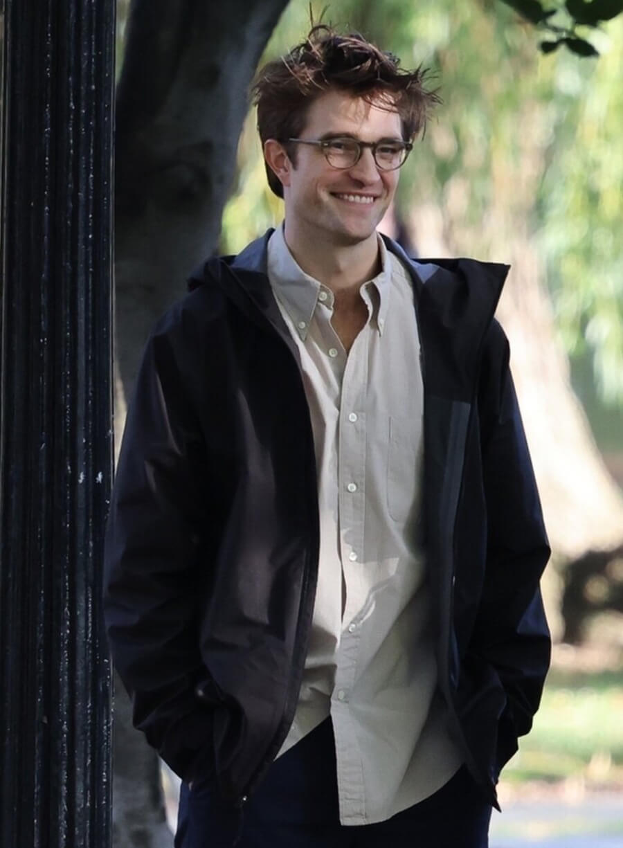 Robert Pattinson The Drama 2026 Charlie Thompson Hooded Jacket