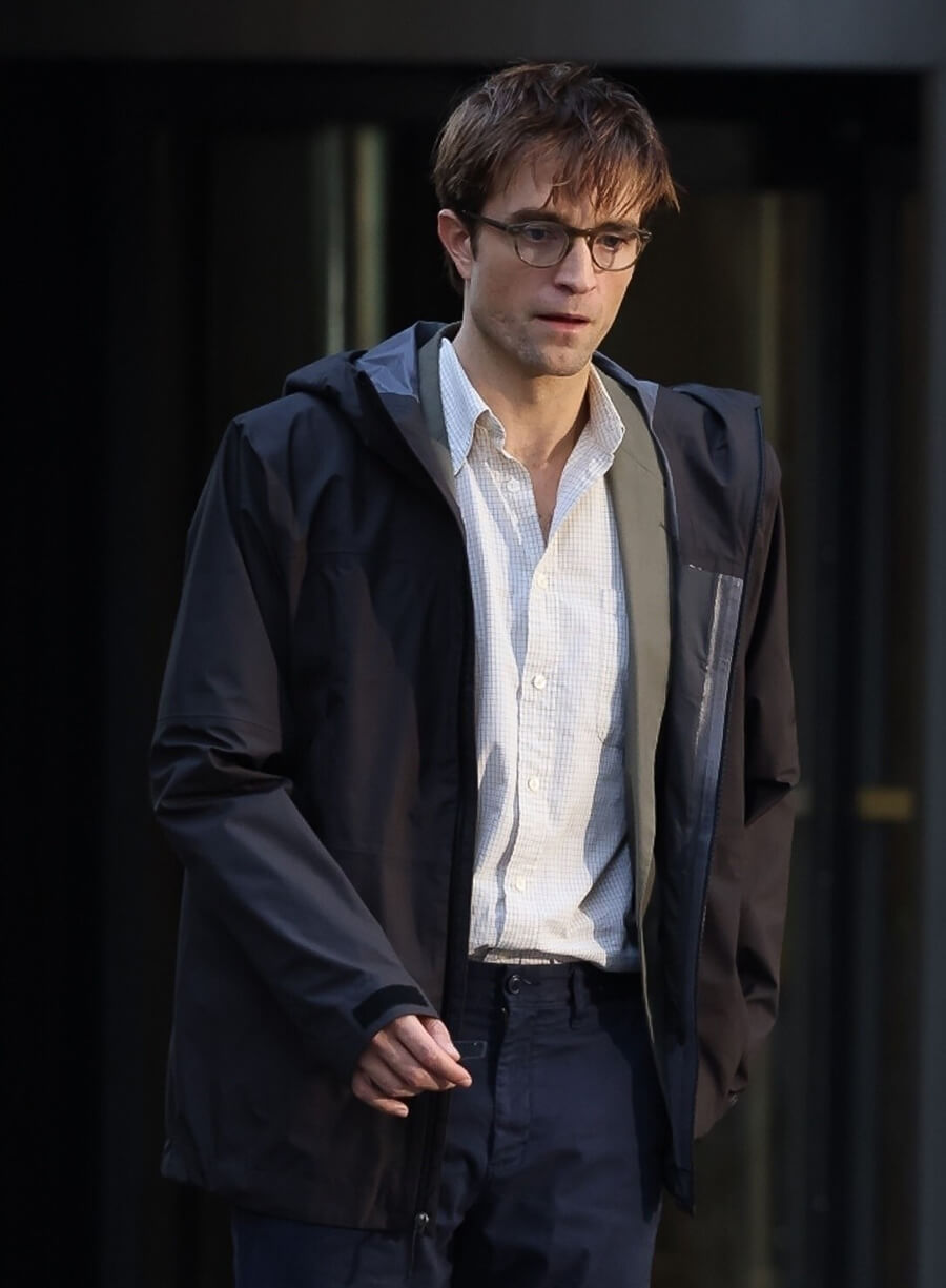 Robert Pattinson The Drama 2026 Charlie Thompson Hooded Jacket