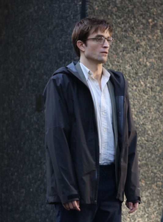 Robert Pattinson The Drama 2026 Charlie Thompson Hooded Jacket
