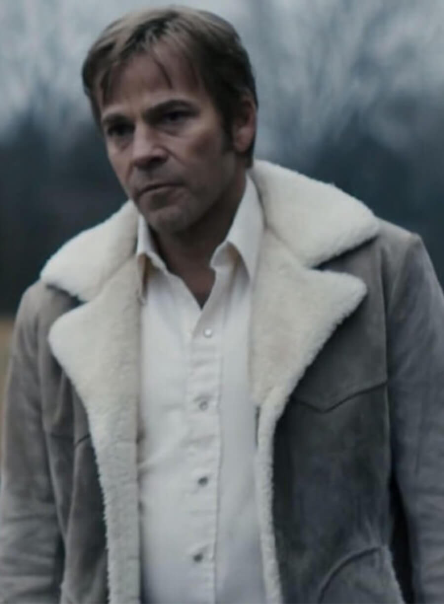 Roland West True Detective S03 Suede Jacket