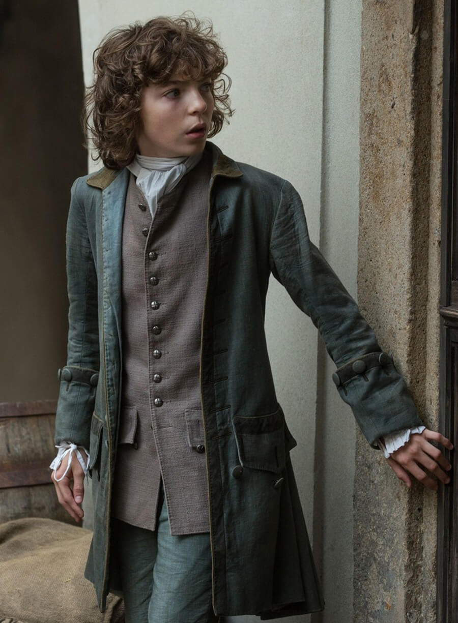 Romann Berrux Outlander Fergus Grey Coat 
