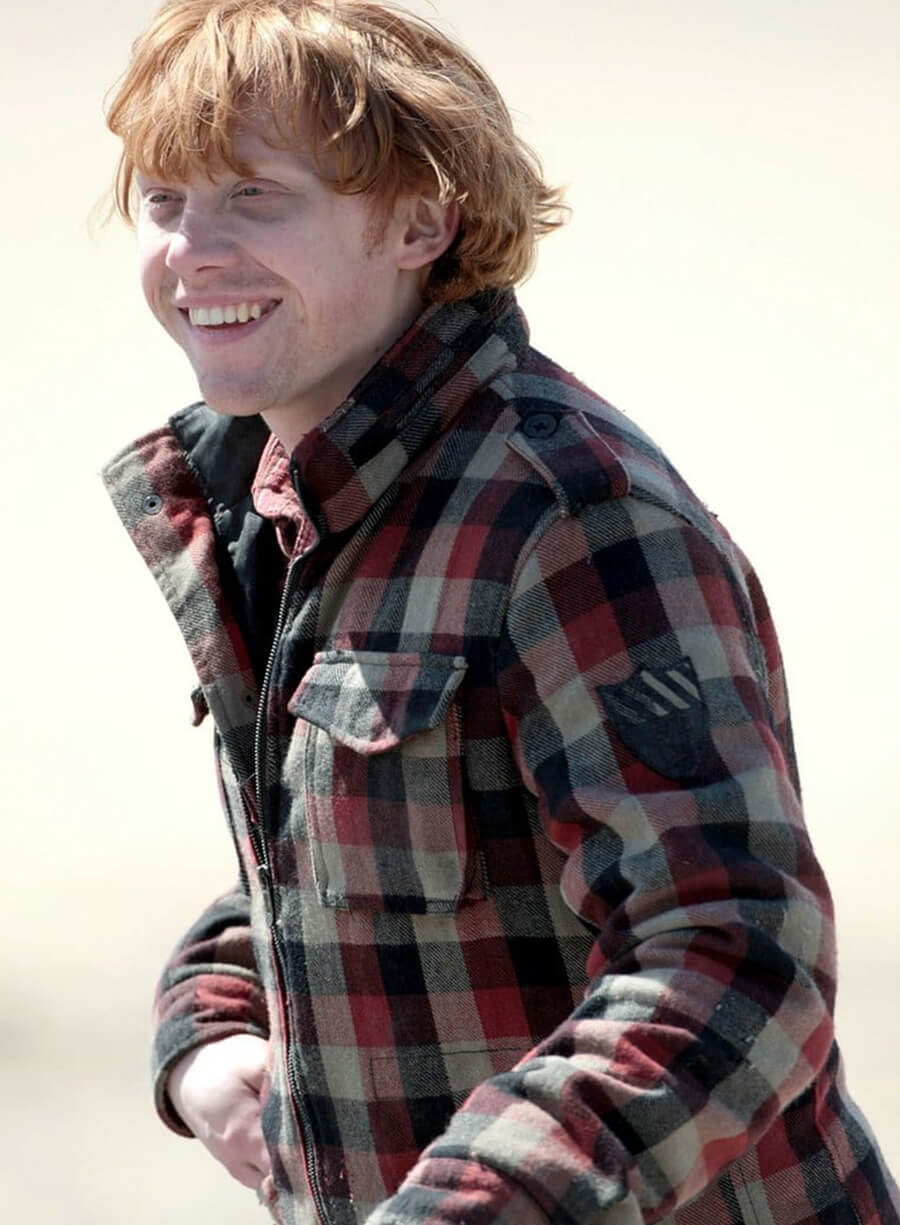 Ron Weasley Harry Potter and the Deathly Hallows Plaid Jacket