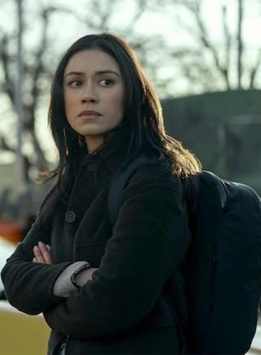 Rose Larkin The Night Agent S02 Black Jacket