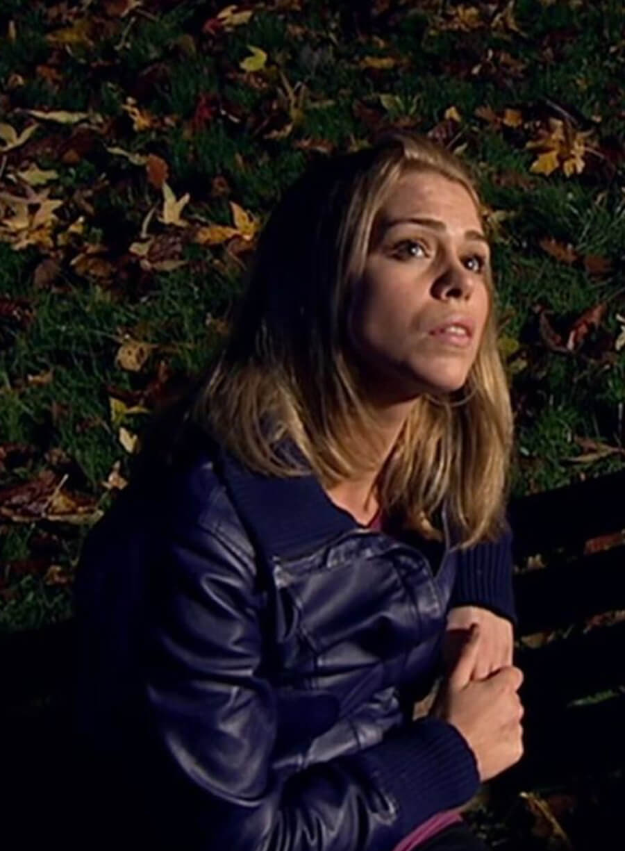 Rose Tyler Doctor Who Blue Leather Jacket