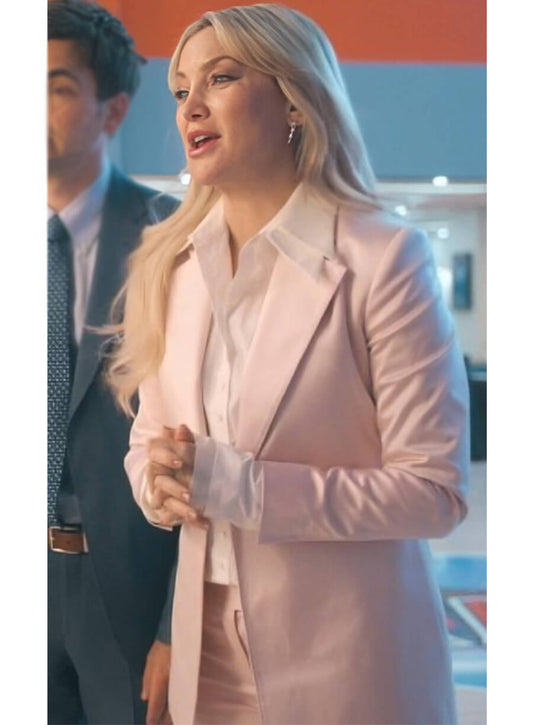 Running Point Kate Hudson Isla Gordon Pink Blazer