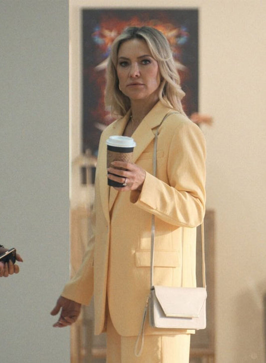 Running Point Kate Hudson Yellow Blazer