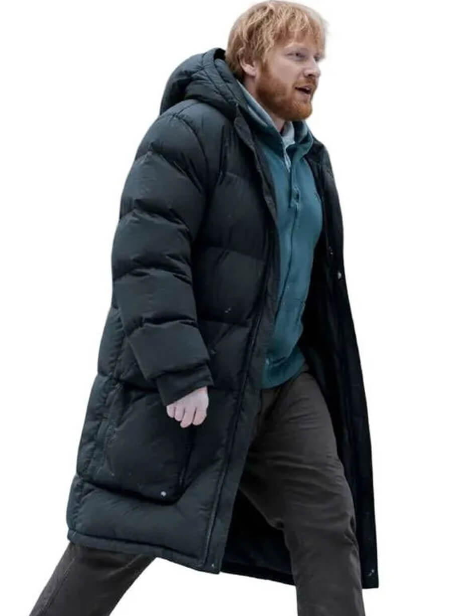 Rupert Grint Nightborn 2026 Jon Black Puffer Coat