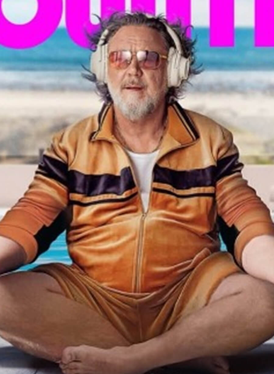 Russell Crowe The Get Out Manco Kapak Orange Track Jacket