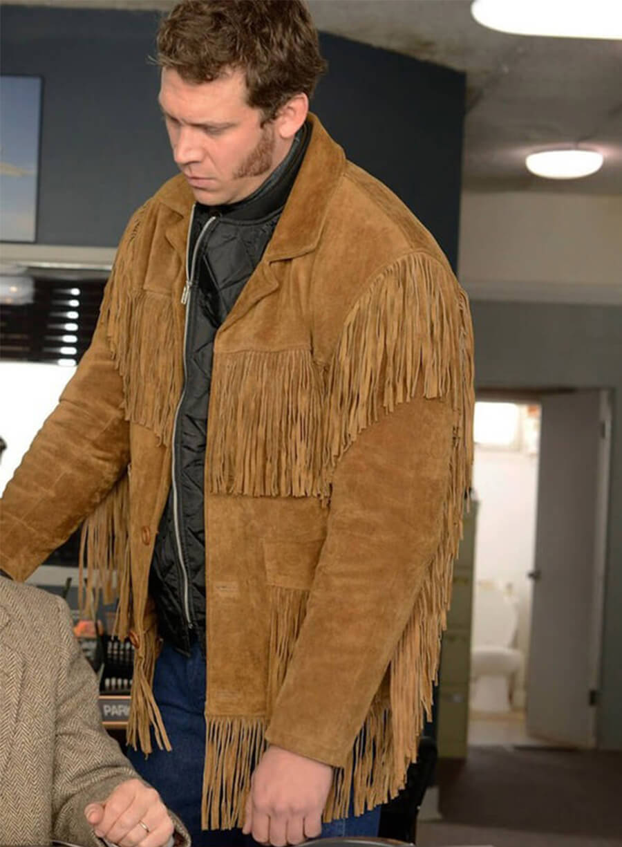 Russell Harvard Fargo Mr Wrench Brown Fringe Jacket