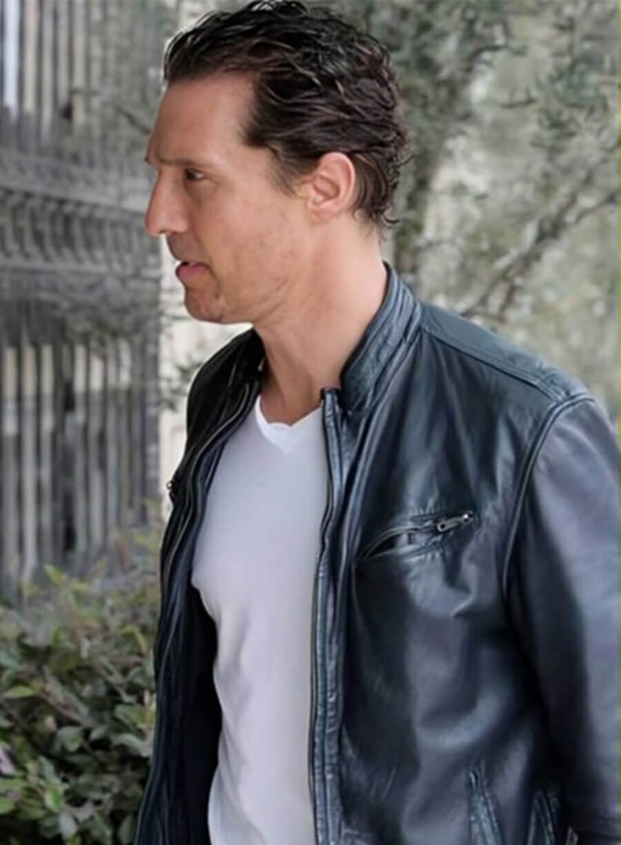 Rustin Cohle True Detective Leather Jacket
