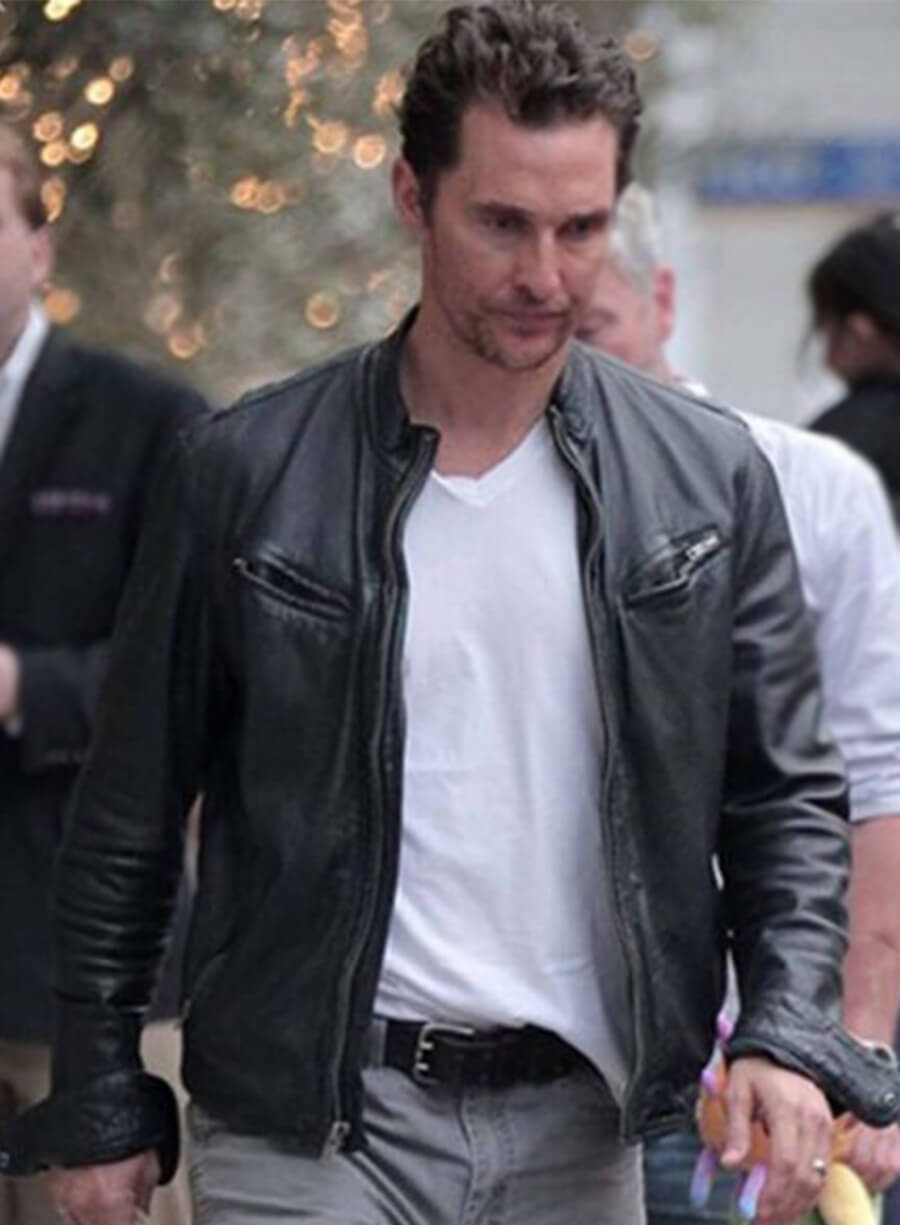 Rustin Cohle True Detective Leather Jacket