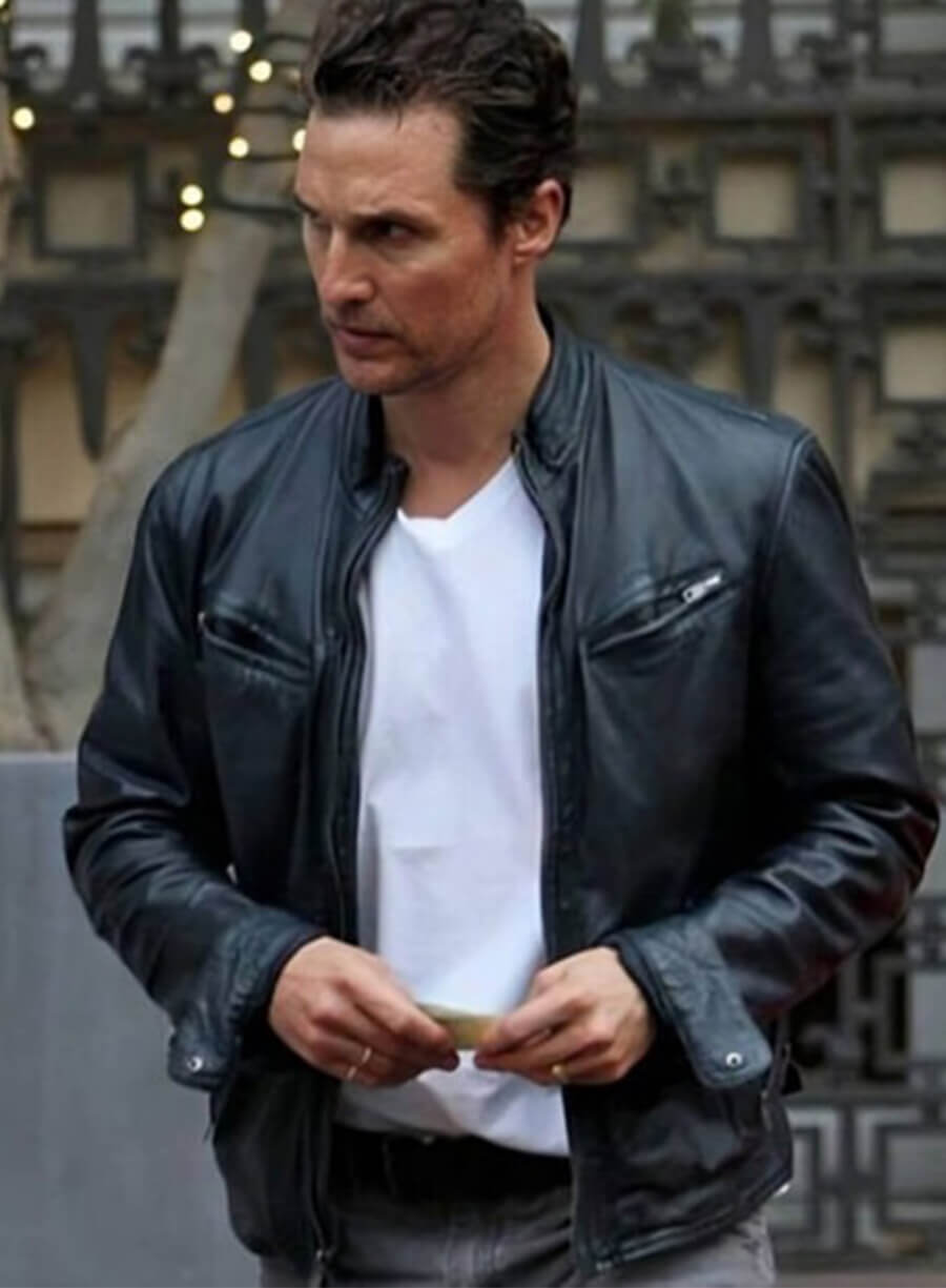 Rustin Cohle True Detective Leather Jacket