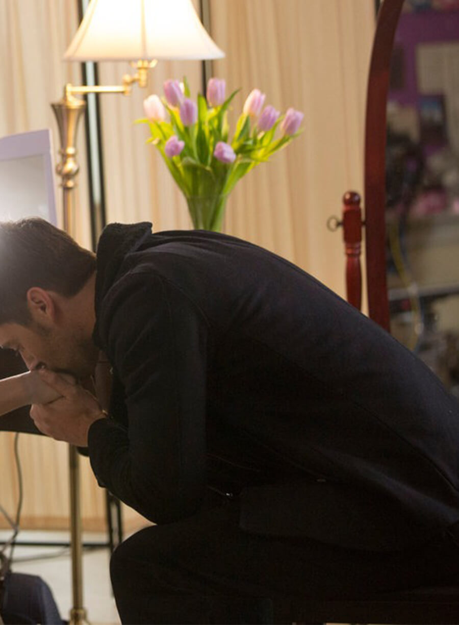 Ryan Eggold The Blacklist Tom Keen Black Suede Jacket