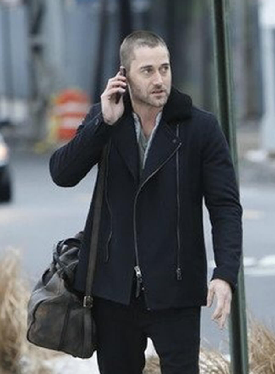 Ryan Eggold The Blacklist Tom Keen Black Suede Jacket