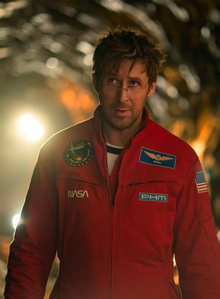 Ryan Gosling Project Hail Mary Red Jumpsuit