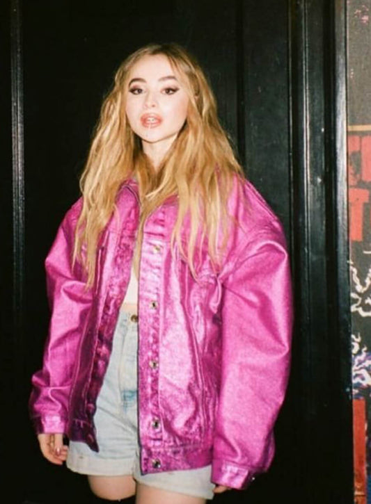 Sabrina Carpenter Purple Jacket