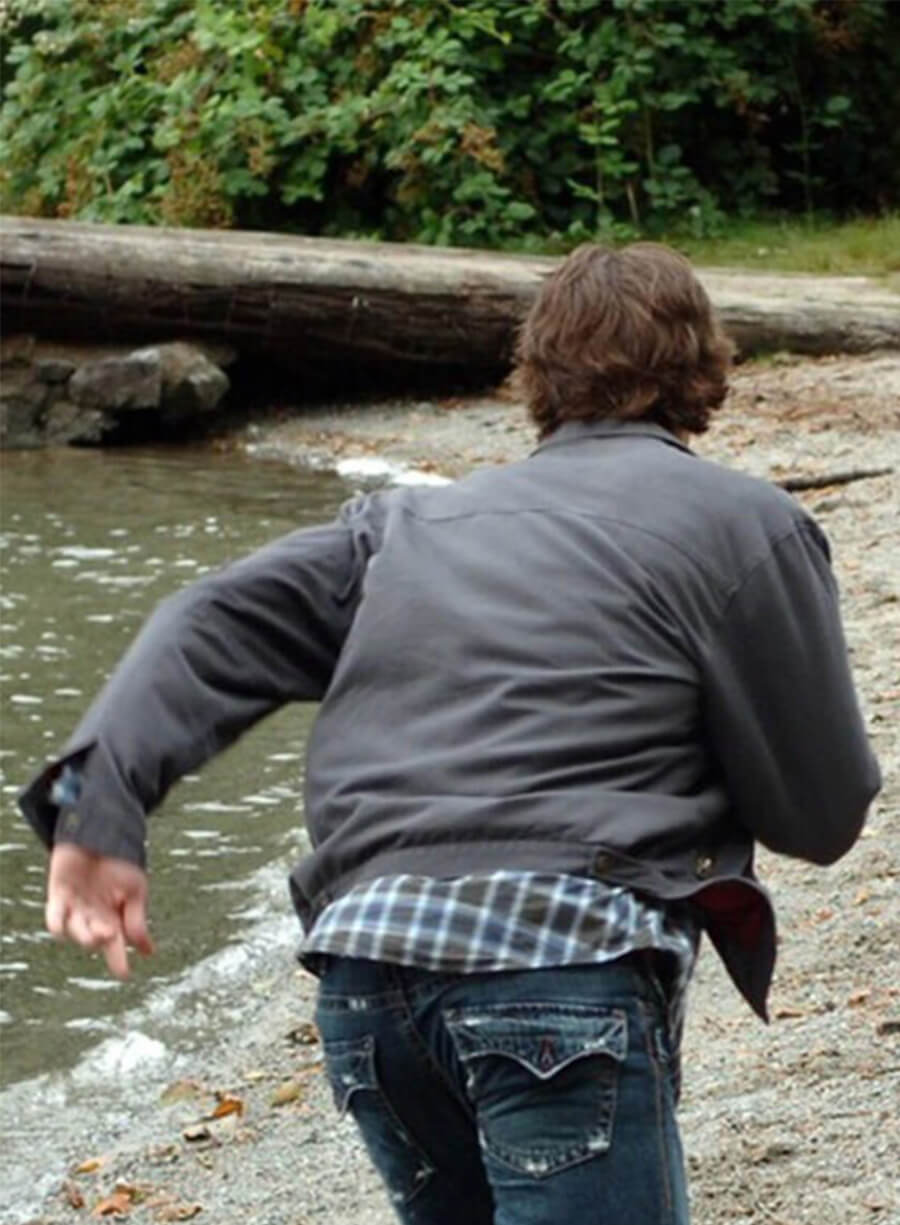 Sam Winchester Supernatural Season1 Grey Jacket