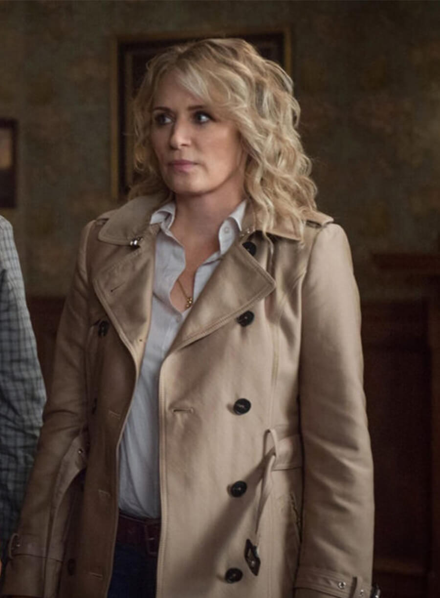 Samantha Smith Supernatural Mary Winchester Coat