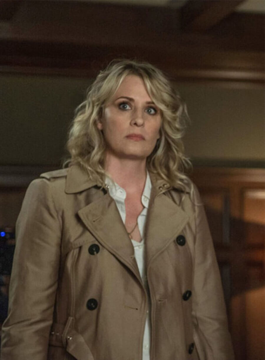 Samantha Smith Supernatural Mary Winchester Coat