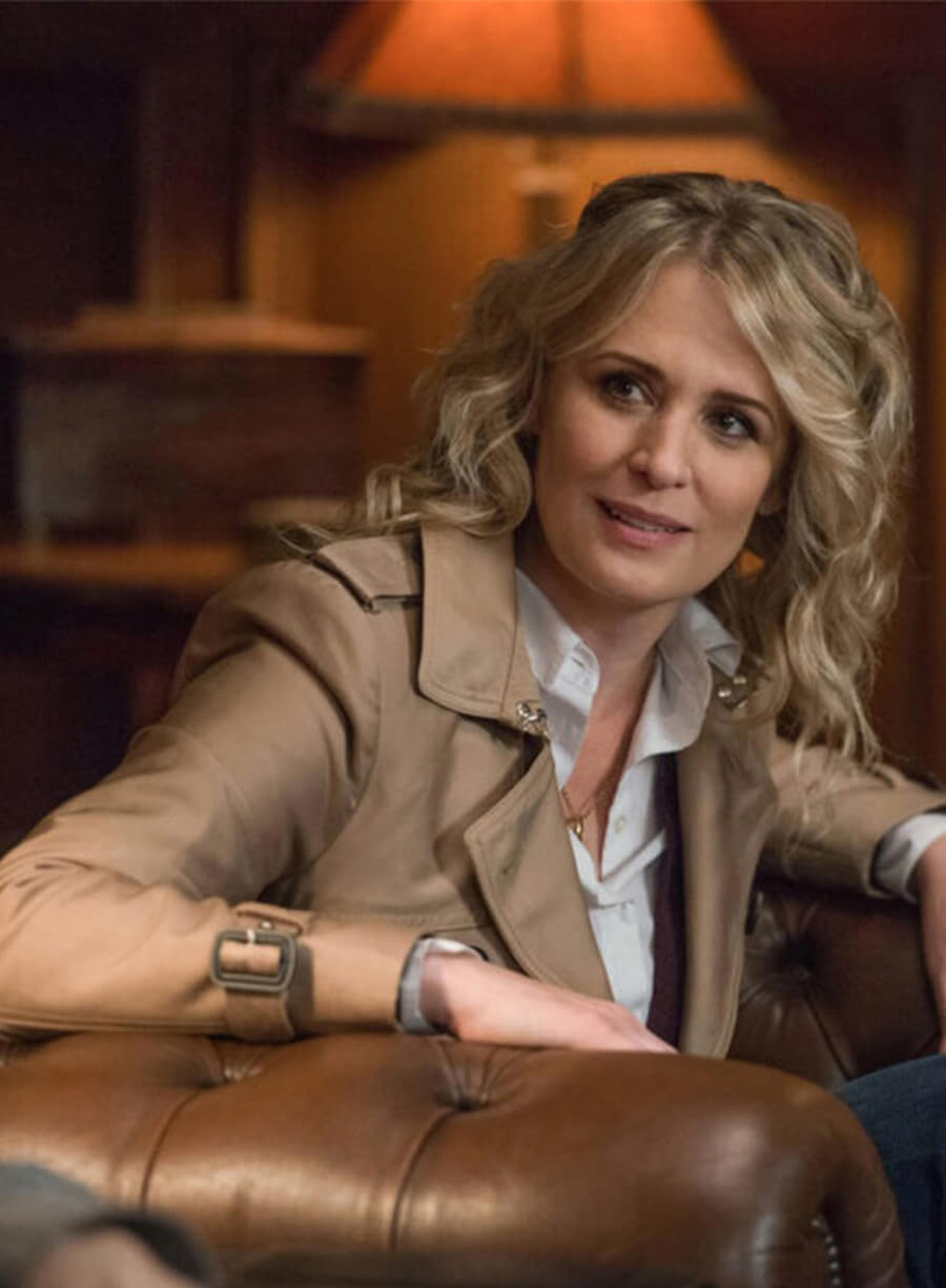 Samantha Smith Supernatural Mary Winchester Coat