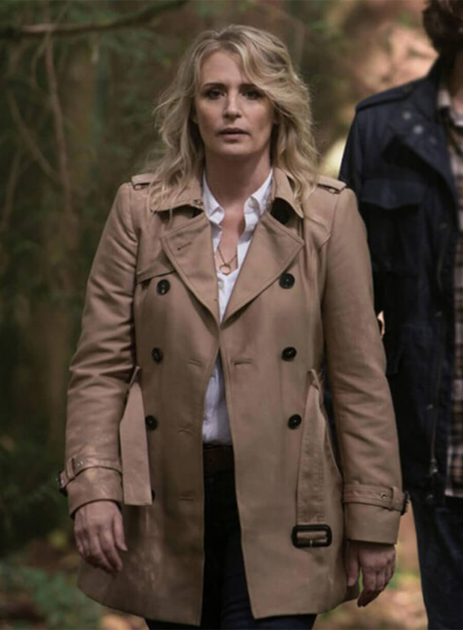 Samantha Smith Supernatural Mary Winchester Coat