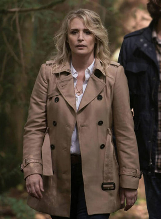 Samantha Smith Supernatural Mary Winchester Coat